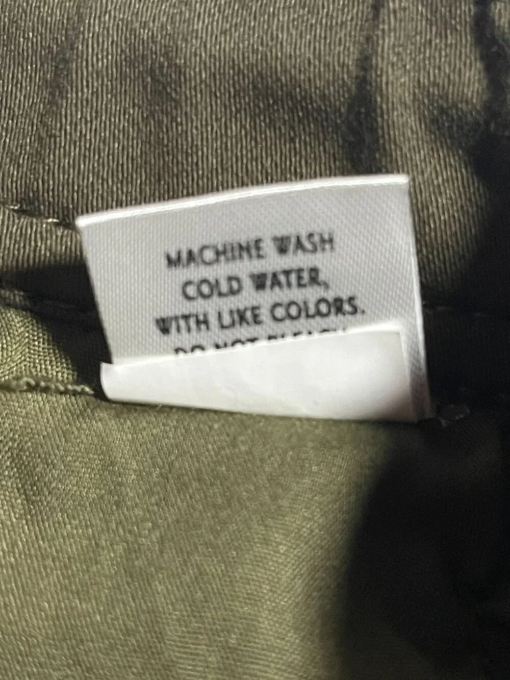 Caliville Mens Army Green Stretch Cuffed Chino Jogger Pants XXL Twill Gorpcore